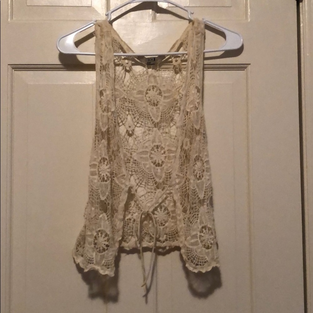 Knitted vest